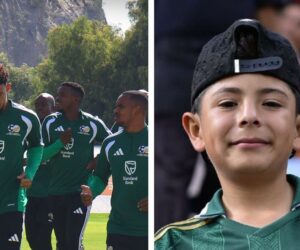 A Mexican fan waited to see Bafana Bafana.