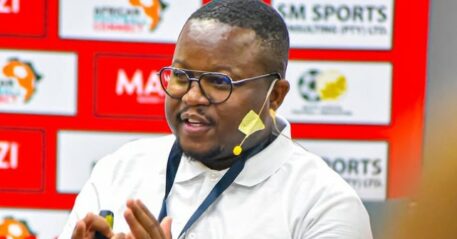 Bafana tactical analyst Sinesipho Mali received criticism.