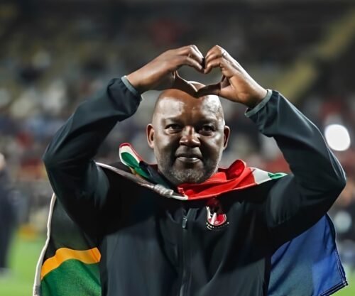 Pitso Mosimane is vying for the Bafana head coach spot.