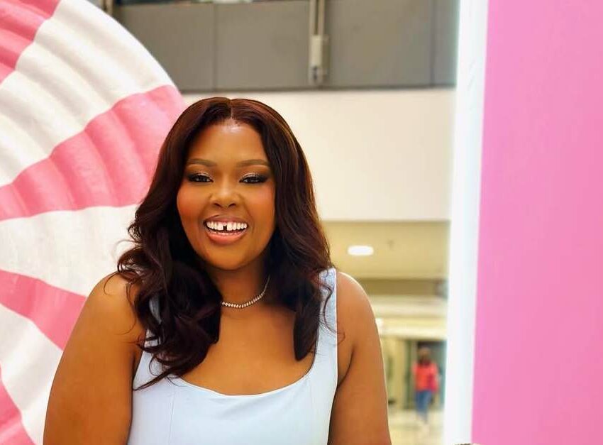 Anele Mdoda retold her experience with sparkling water.