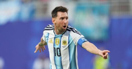 Lionel Messi could have received a red card.