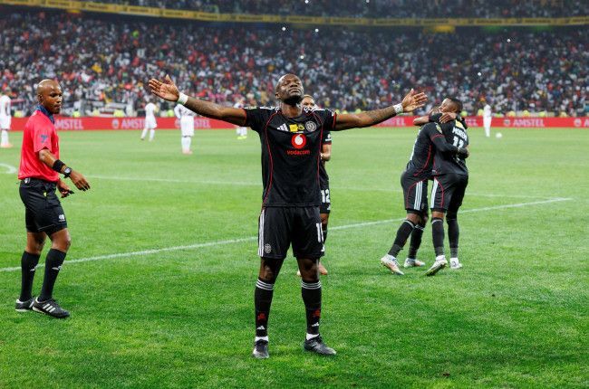Tshegofatso Mabasa bids farewell to Orlando Pirates. 
