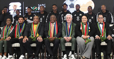Bafana Bafana faced issues with their visas.