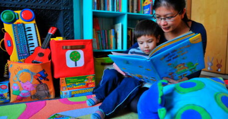 How to help your child fall in love with reading.