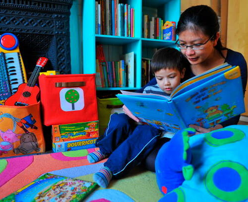 How to help your child fall in love with reading.