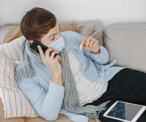 The importance of always taking sick leave.