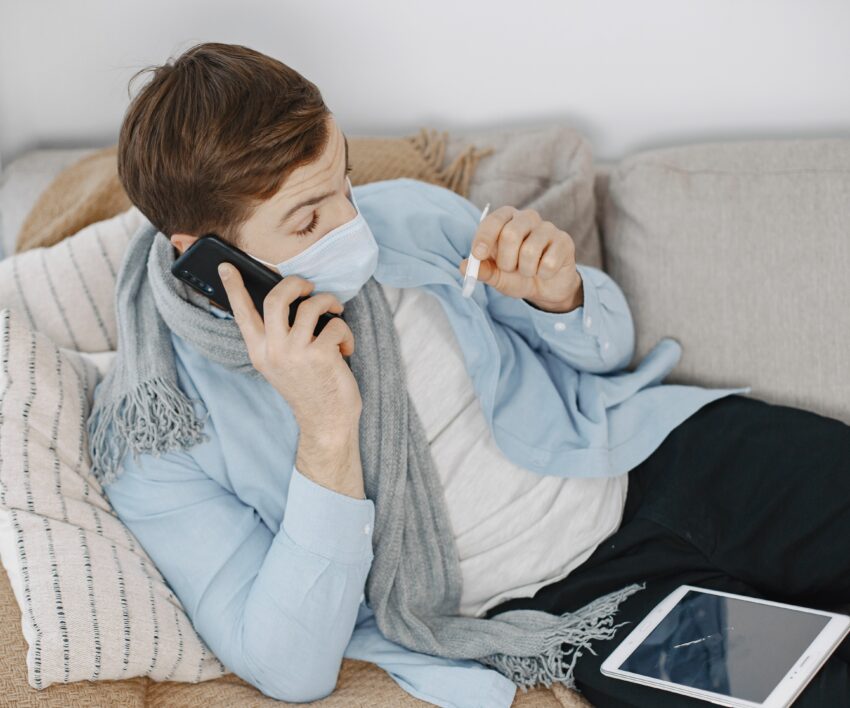The importance of always taking sick leave.