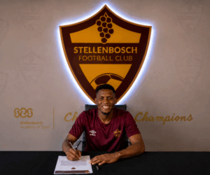 Thabiso Lebitso joins Stellenbosch FC.