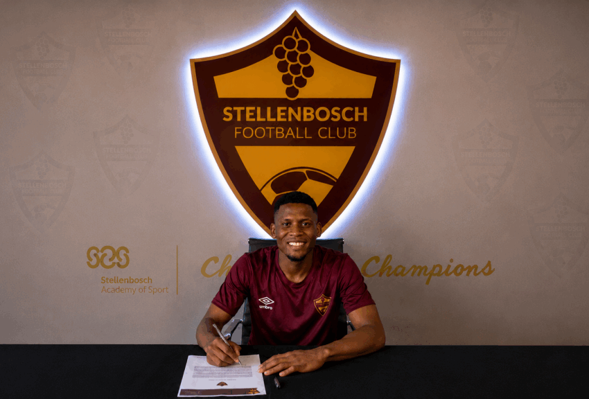 Thabiso Lebitso joins Stellenbosch FC.