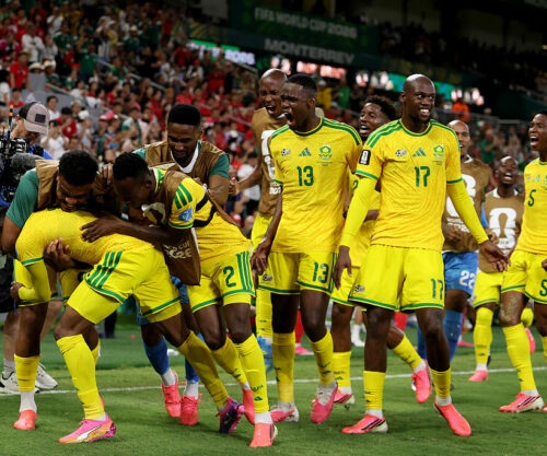 Bafana Bafana climb 6 places in FIFA rankings after World Cup.