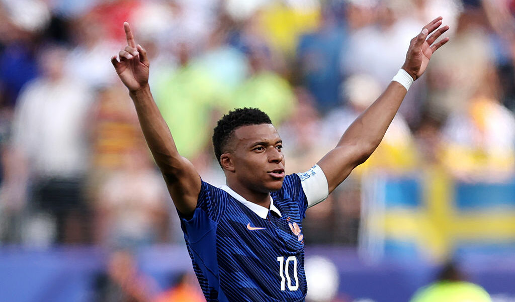 Kylian Mbappe broke a World Cup knockout stage record.