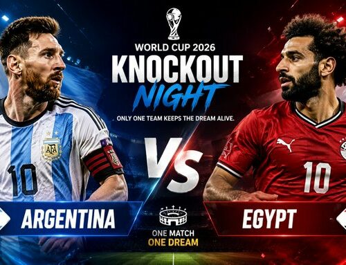 Egypt takes on Argentina.