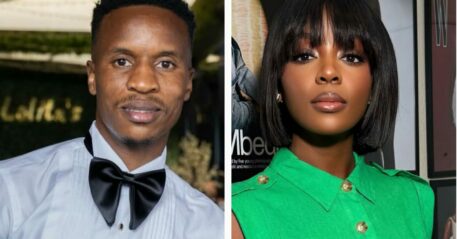 Themba Zwane and Thuso Mbedu sparked dating rumours.