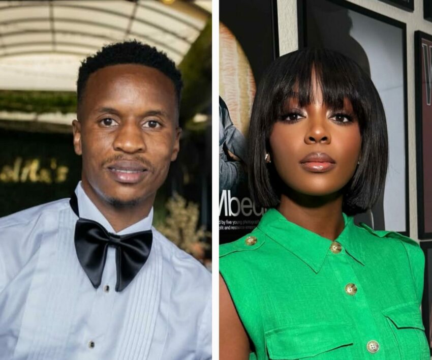 Themba Zwane and Thuso Mbedu sparked dating rumours.