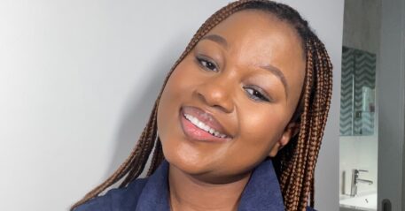 Innocentia Manchidi gave birth to her second child.
