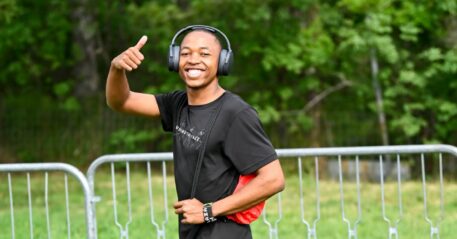 Bayanda Walaza sets new personal best record.