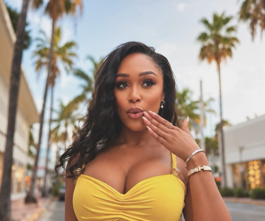 Minnie Dlamini celebrated her birthday on a yacht.