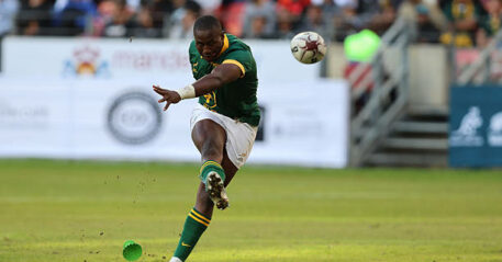 Vusi Moyo's dream of playing for the senior Springboks becomes a reality.
