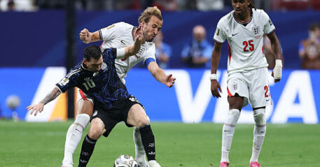 England's Harry Kane addressed the shattered World Cup dream.